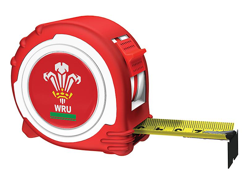 Advent Official Welsh Rugby Tape Red / White 5m/16ft  (Width 25mm) ADV45025WRFU