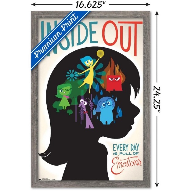 Trends International Disney Pixar Inside Out Emotions Framed Wall Poster Prints