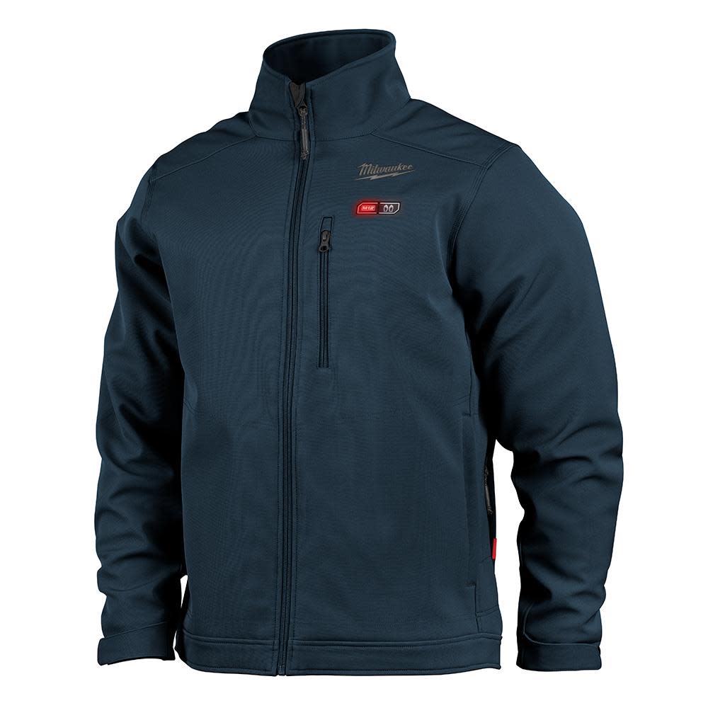 Milwaukee M12 Heated TOUGHSHELL Jacket Kit Blue 3X ;