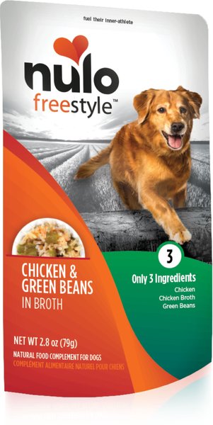 Nulo FreeStyle Chicken and Green Beans in Broth Dog Food Topper