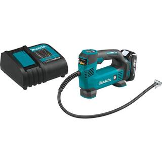 Makita 18V LXT Lithium-Ion Cordless Electric Portable Inflator Kit (1.5Ah) DMP180SYX