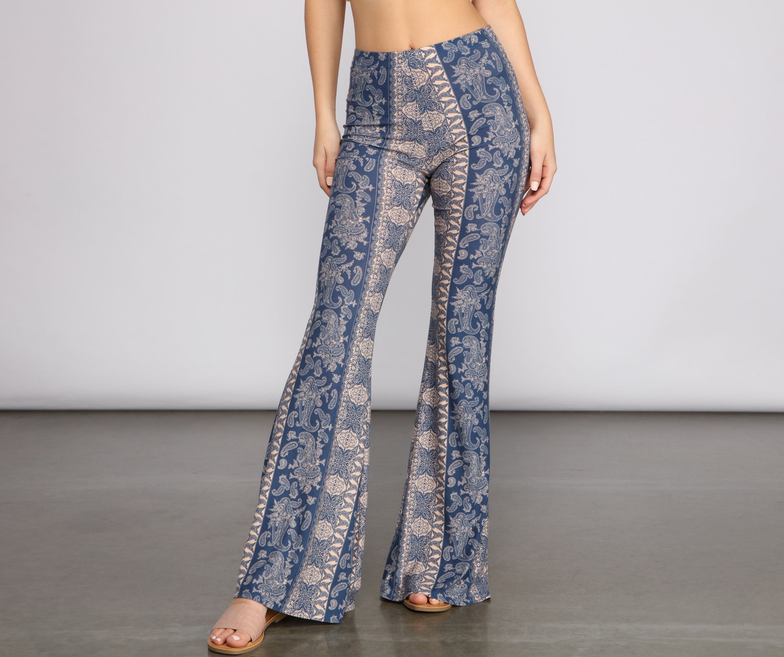 CLEARANCE - Wanderlust Beauty Flared Pants