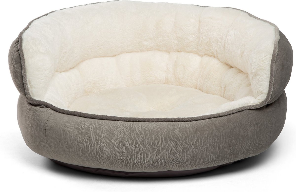 Best Friends by Sheri Throne Cuddler Bolster Cat and Dog Bed