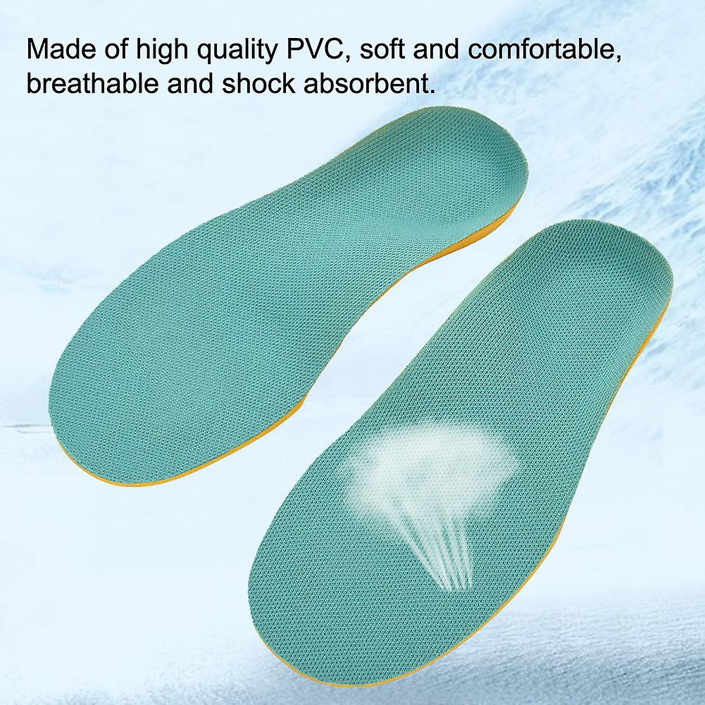 Orthotic Corrective Arch Support Cushion Shoe Inserts Insoles Pads For Kids (m)