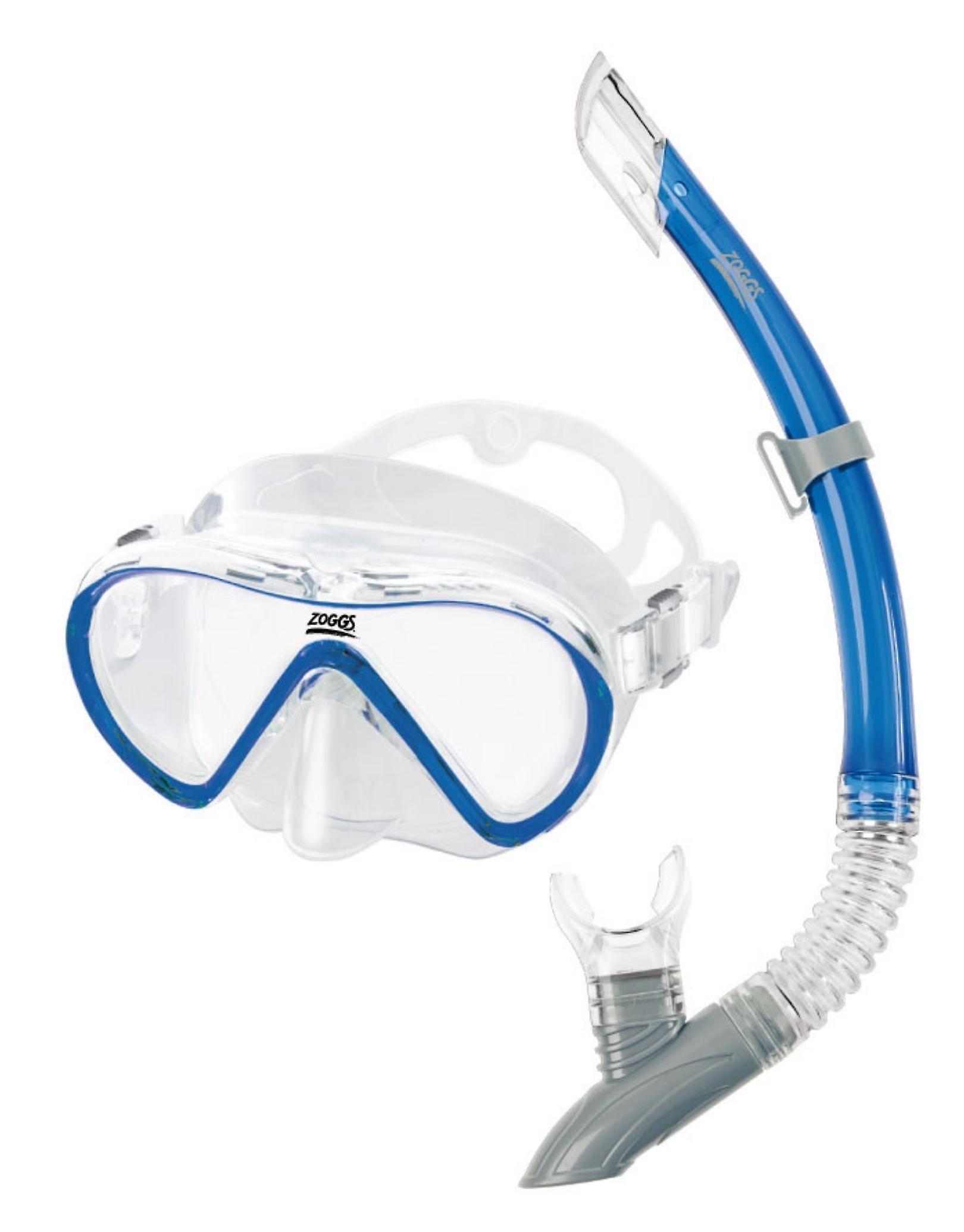 Zoggs Reef Explorer Snorkel Set - Clear / Blue