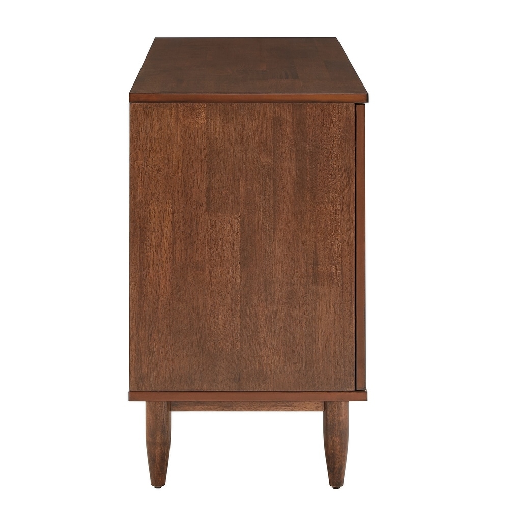 Kieran Mid Century Wood 2 Door and 3 Drawer Server by iNSPIRE Q Modern