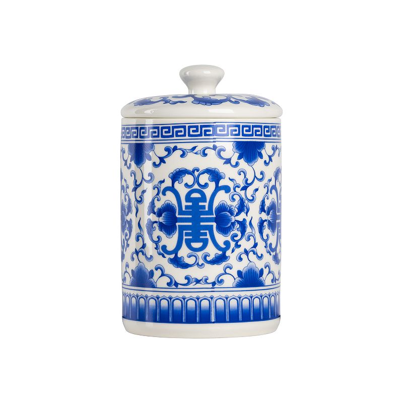 10 Strawberry Street Chinoiserie 3-pc. Ceramic Canister Set