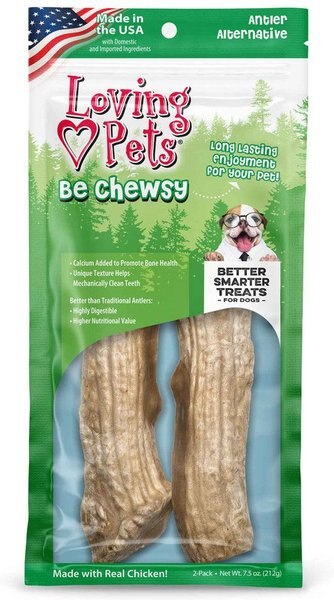 Loving Pets Be Chewsy Dog Antler Treat