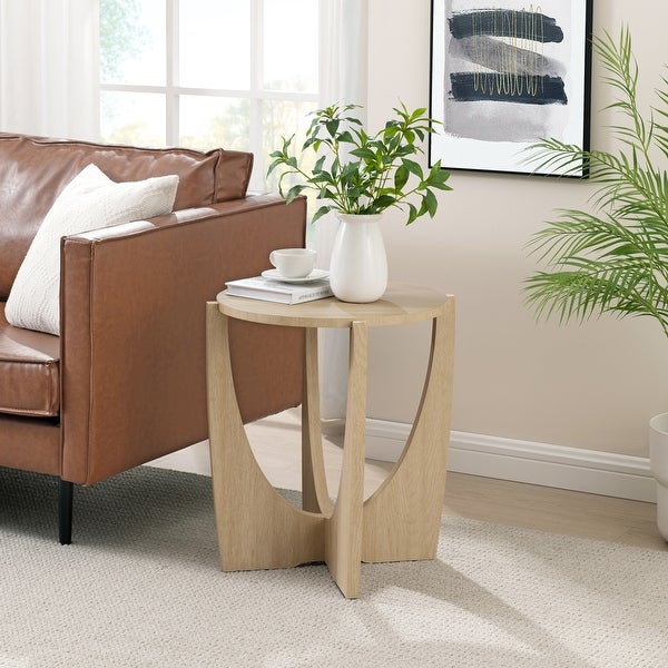 Middlebrook Contemporary Arch-Base Side Table