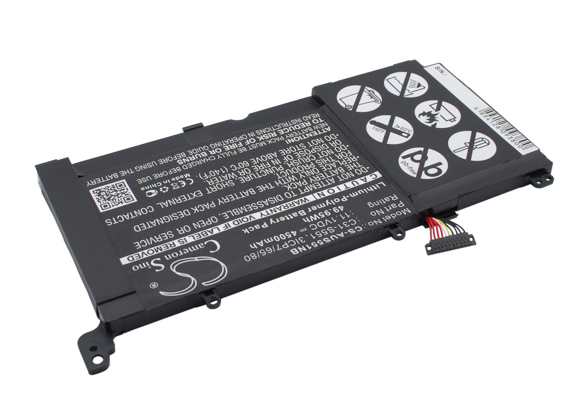 Asus S551L S551LA S551LB S551LBCJ026H S551LBCJ04 Replacement Battery BatteryClerkcom Laptop and Notebook