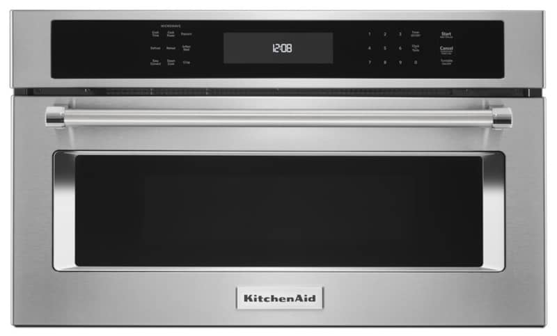 KitchenAid 30 Stainless Steel Built-In Convection Microwave Oven