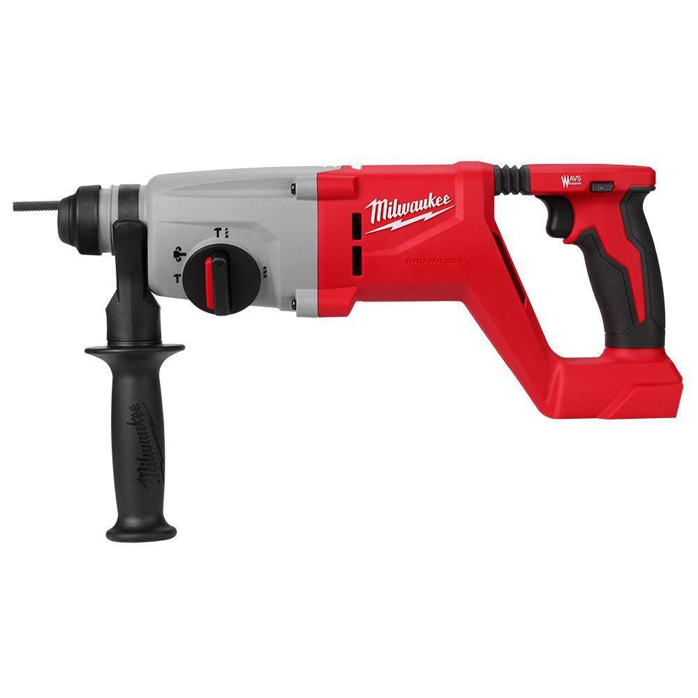 MW M18 18V Lithium-Ion Brushless Cordless 1 in. SDS-Plus D-Handle Rotary Hammer (Tool-Only) 2613-20