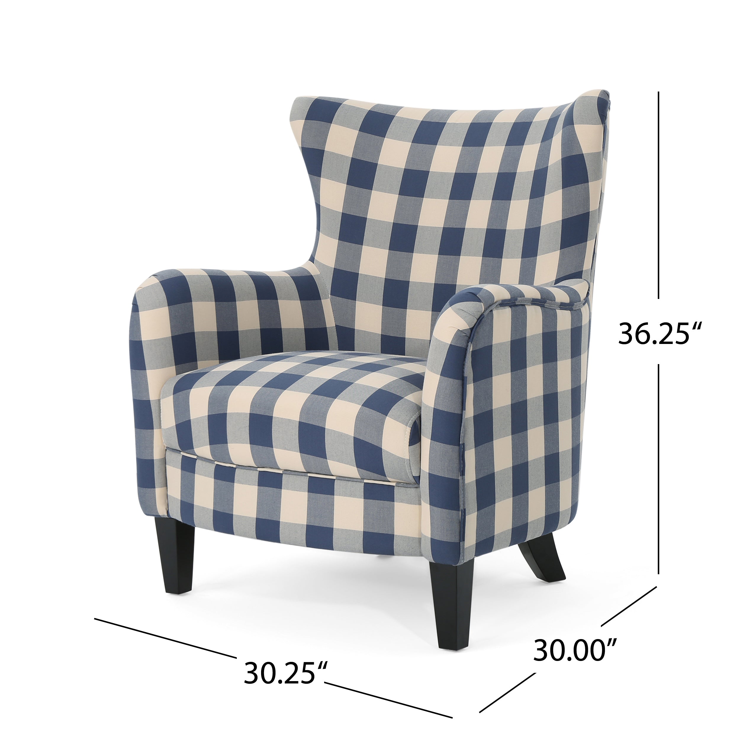 Oliver Fabric Club Chair