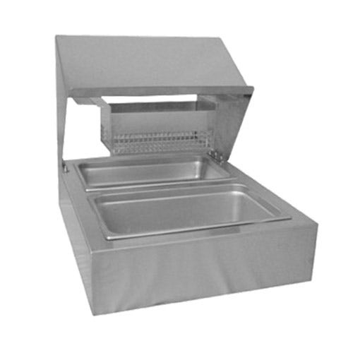 Prairie View BBS-TABLETOP - Batter Station， Countertop， (2) Steam Pans And (1) Basket