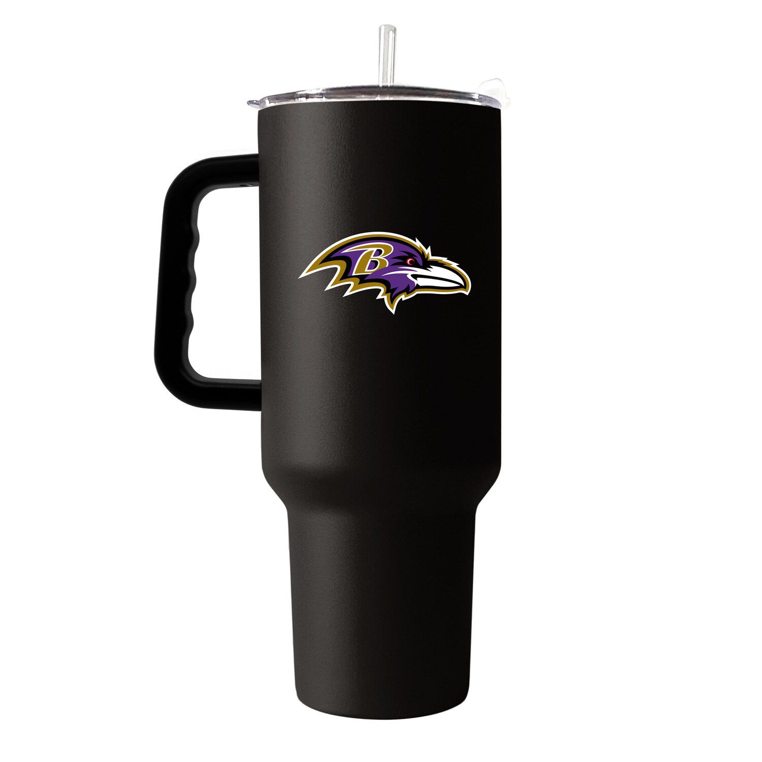 Baltimore Ravens 40oz. Travel Tumbler with Handle