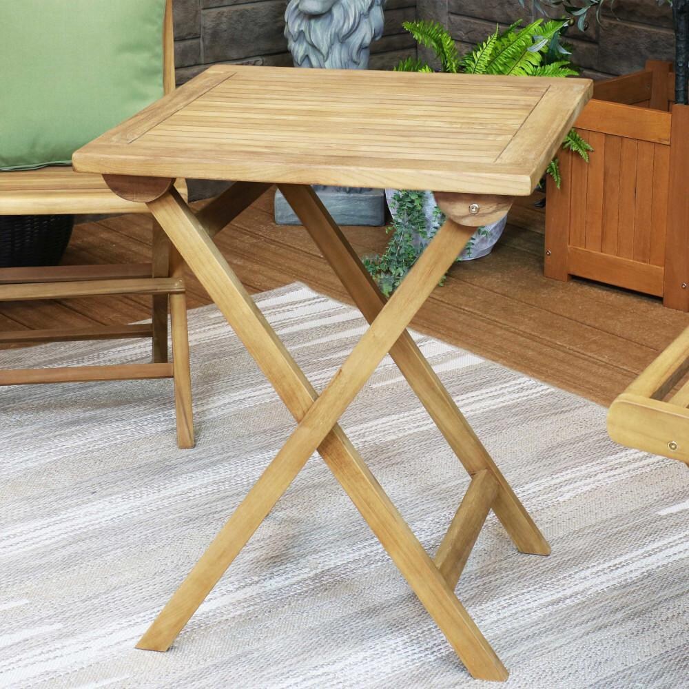 Ultimate Patio Small Wooden Folding Table