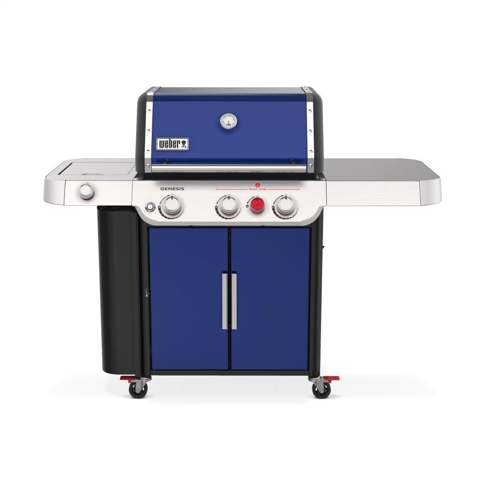 Weber 35480001 Genesis E-335 Gas Grill - Deep Ocean Blue Lp