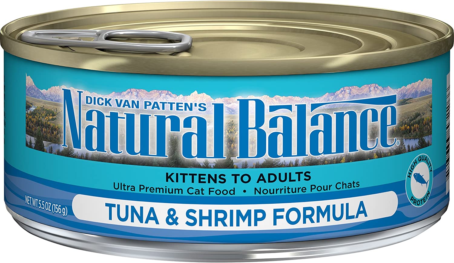 Natural Balance Ultra Premium Tuna with Shrimp Formula Canned Cat Food 5.5-oz case of 24