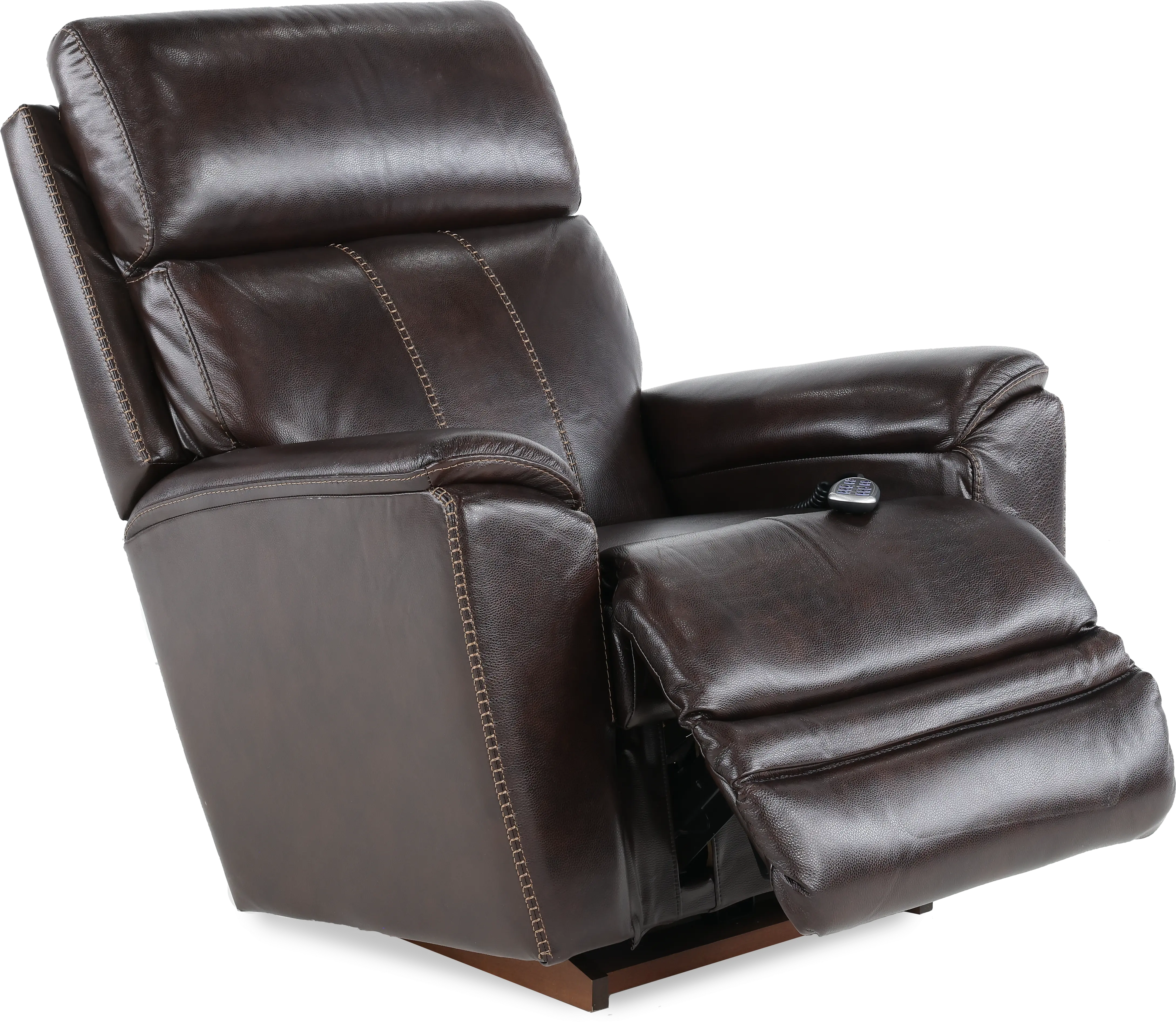 Talladega Chestnut Brown Rocker Recliner with Massage and Heat