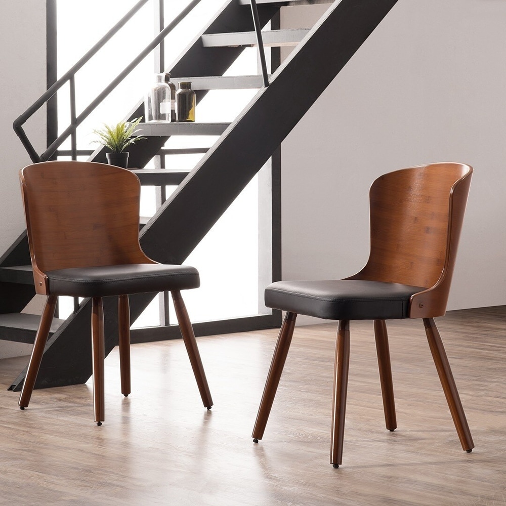 Corvus Calvados Mid century Modern Dining Chairs (Set of 2)