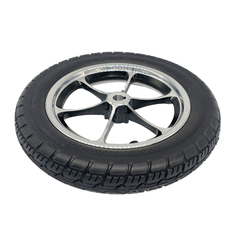 12.5X2.50 Solid Tire with hub 3.00 8 Solid Tyre Anti explosion wheels tires and accessories