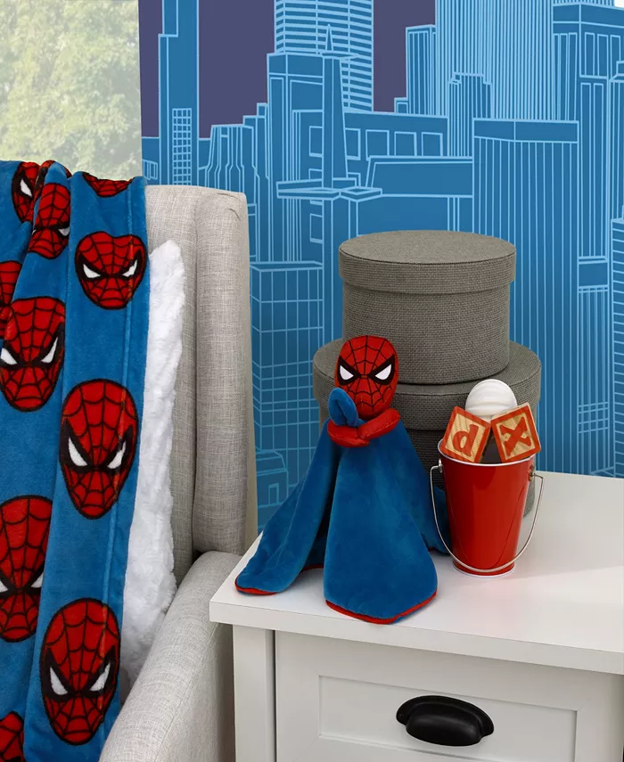 Marvel Spiderman Security Baby Blanket