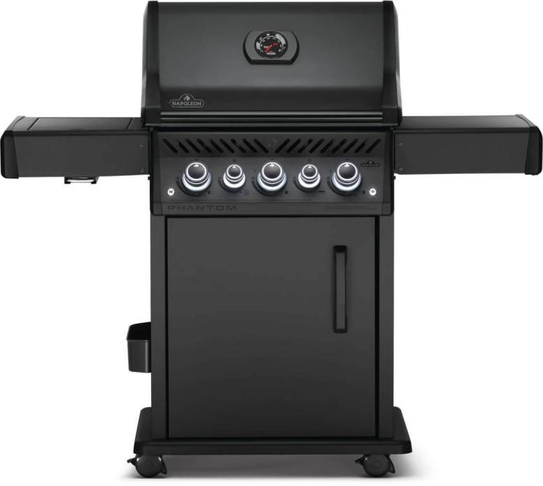 Napoleon Bbq RSE425RSIBPK1PHM Phantom Rogue Se 425 Rsib With Infrared Side And Rear Burners , Propane, Satin Black