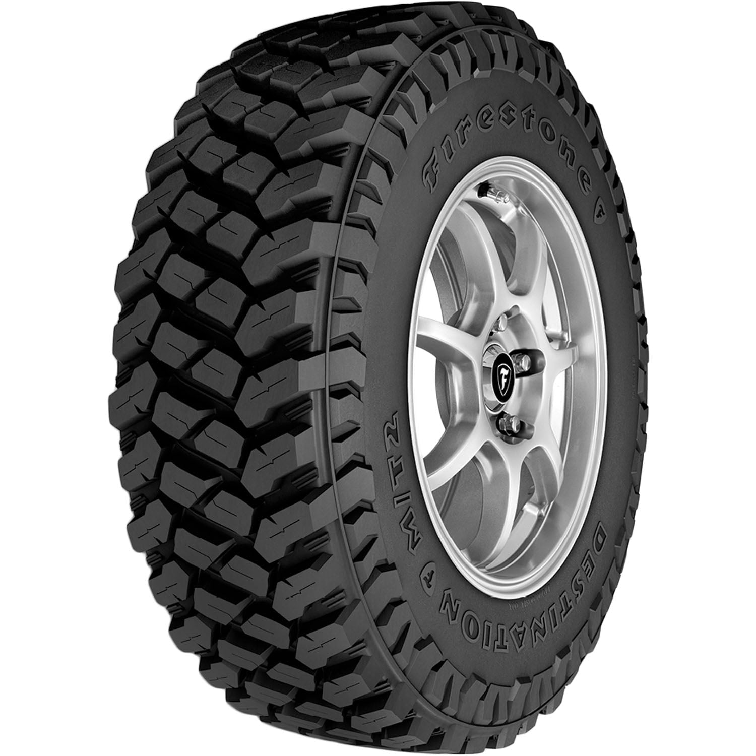 Firestone Destination M/T2 Mud Terrain LT35X12.50R20 121Q E Light Truck Tire