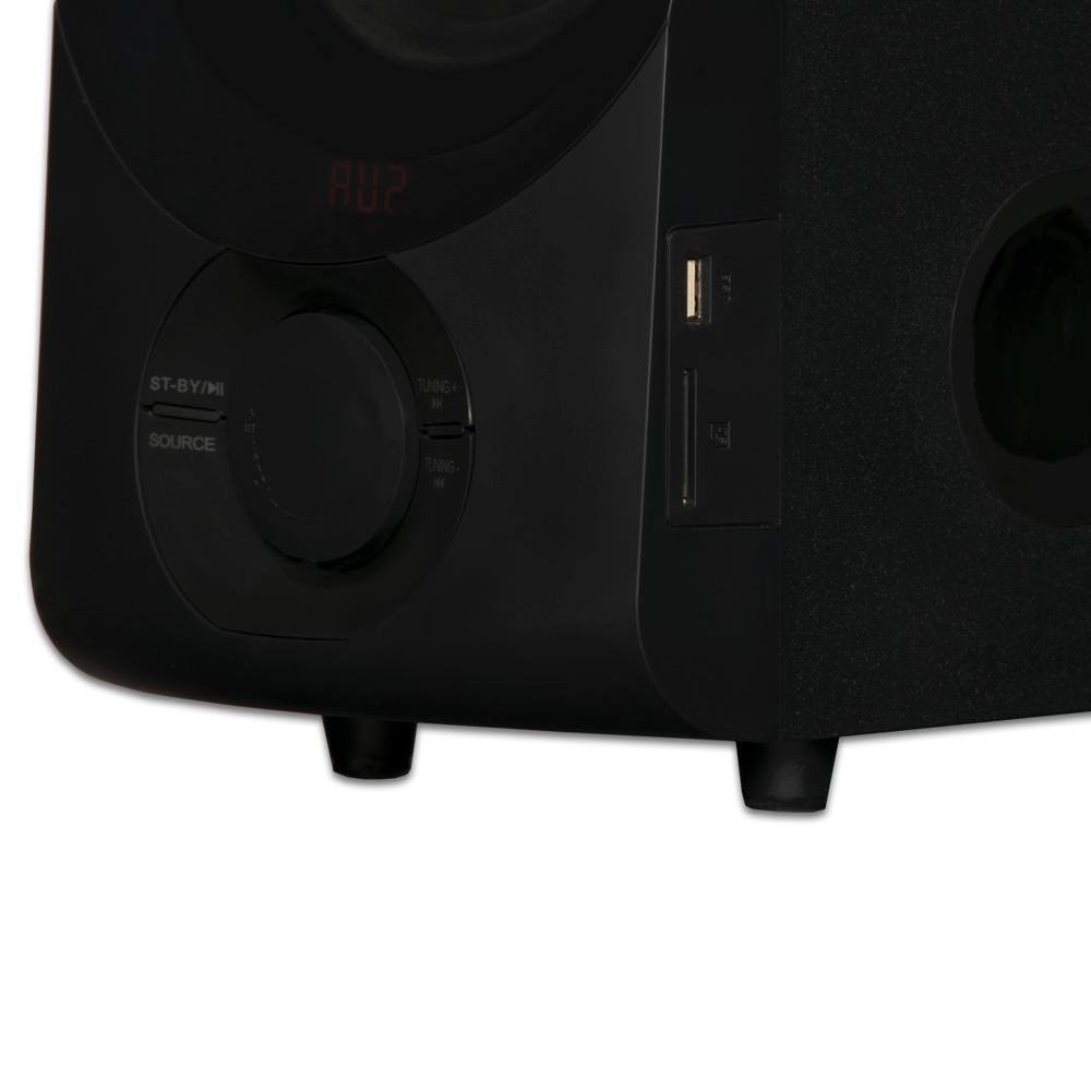 Acoustic Audio by Goldwood Bluetooth Home Theater 5.1 Speaker System with USB  SD AA5172