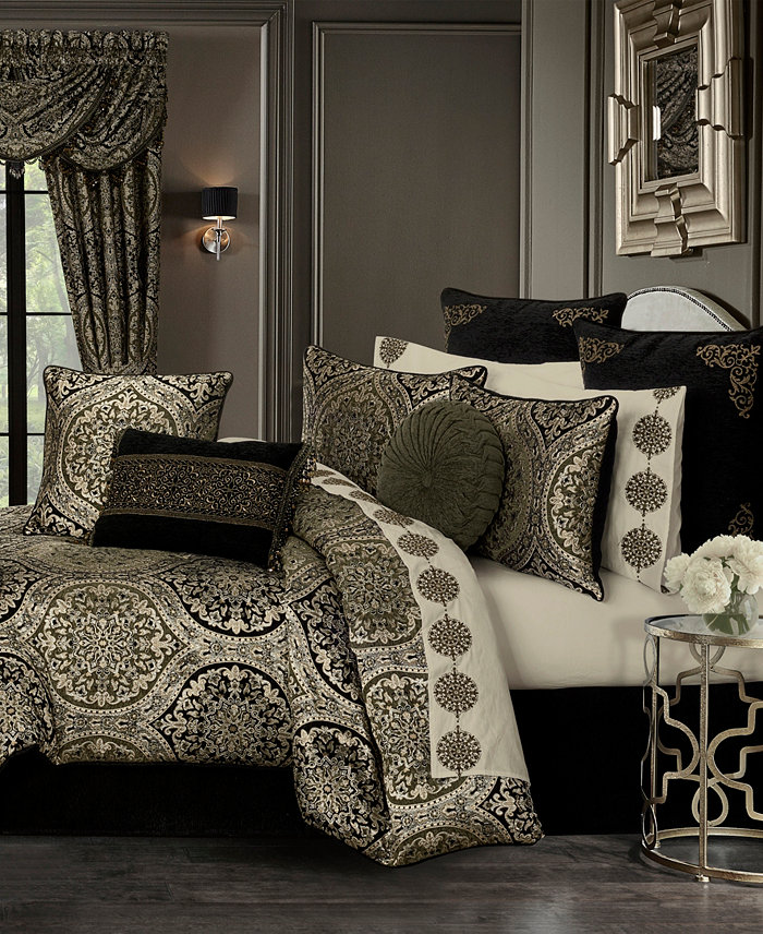 J Queen New York Terra Damask 4-Pc. Comforter Set， Queen