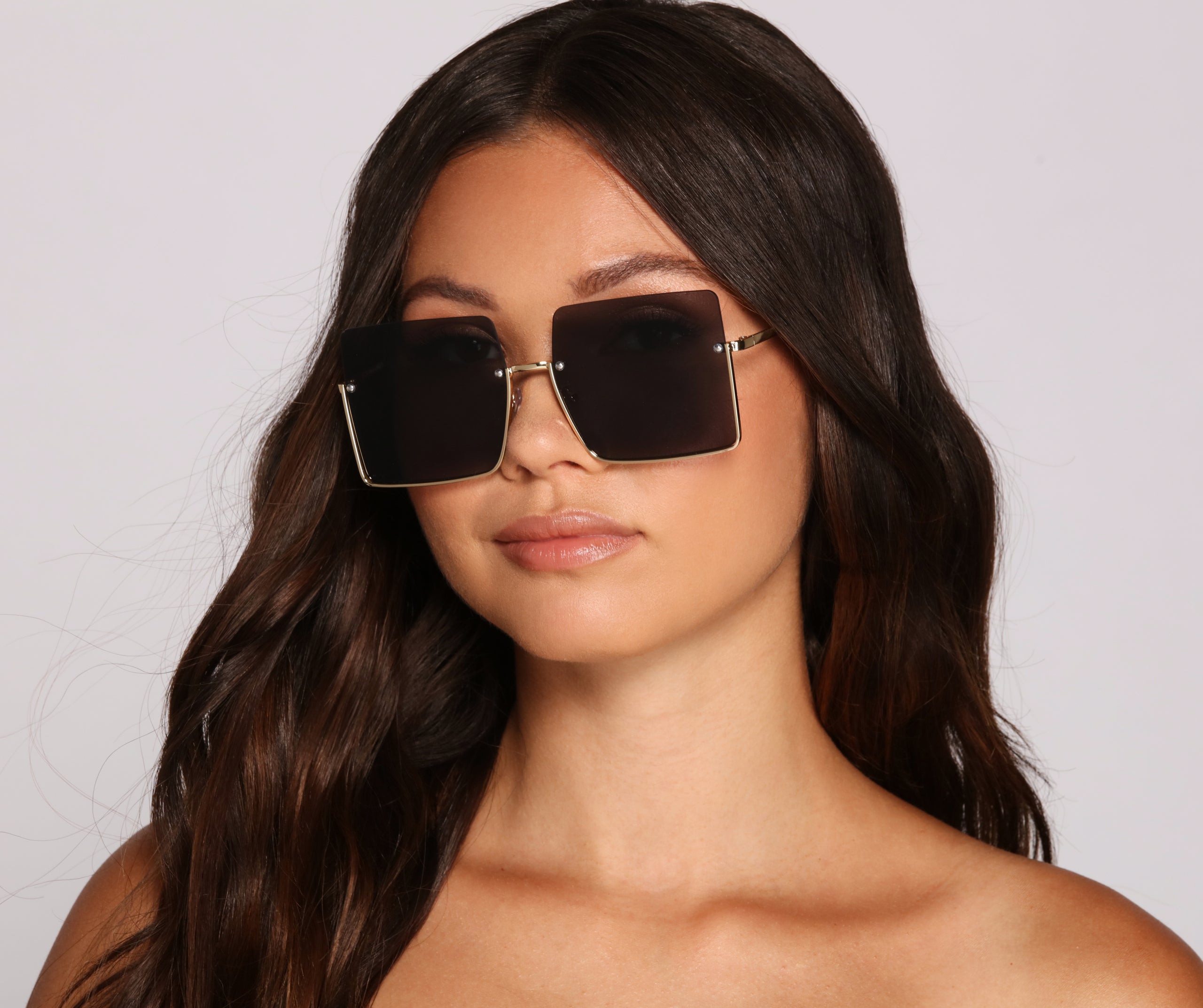 So The Drama Oversized Sunglasses