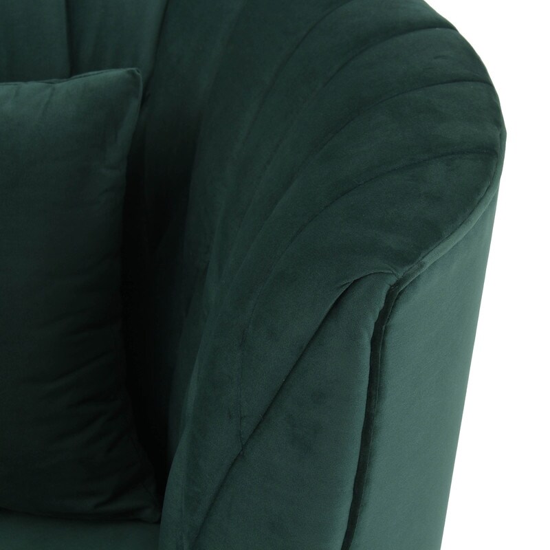 Eva Velvet Upholstered Sofa