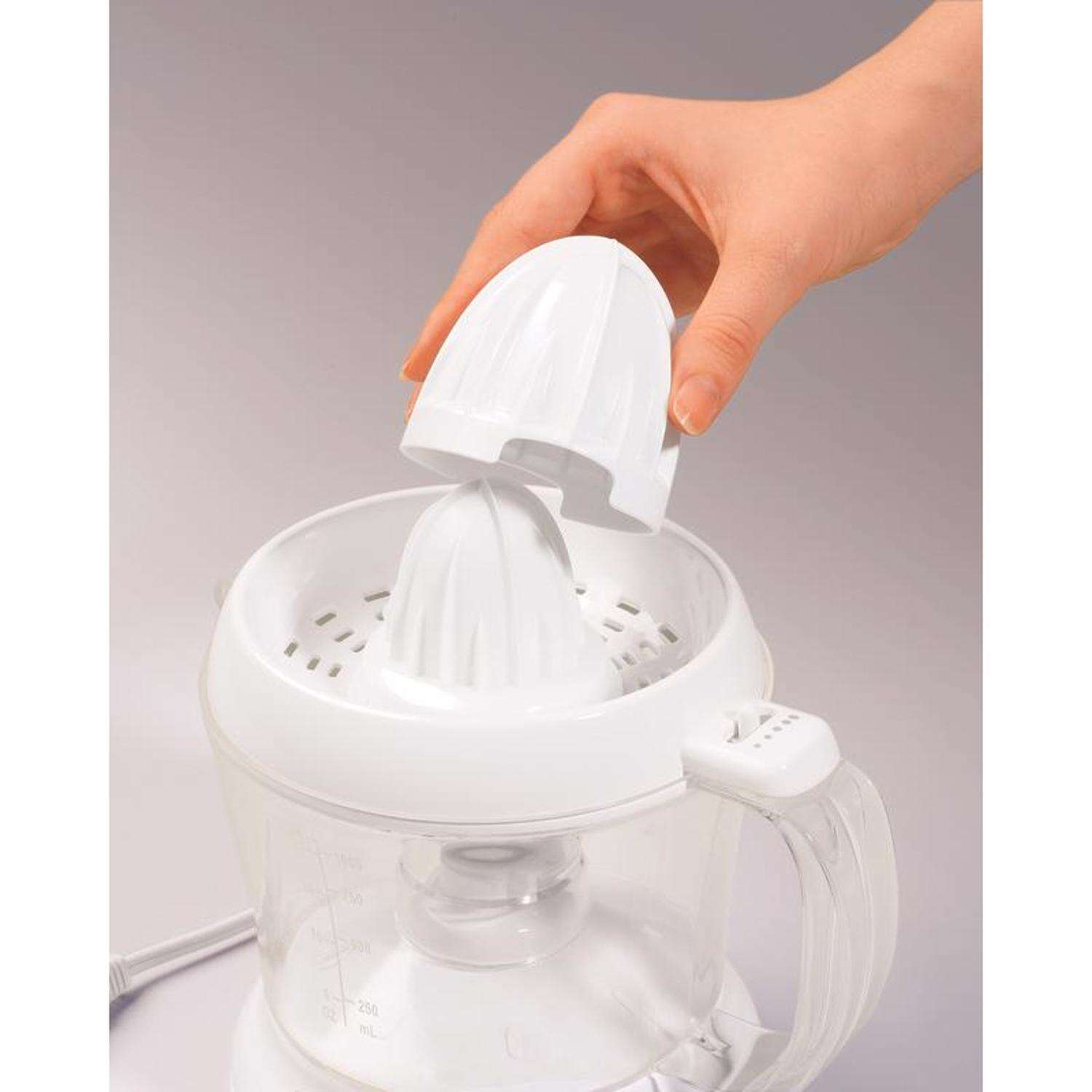 Proctor Silex White Plastic 34 oz Citrus Juicer