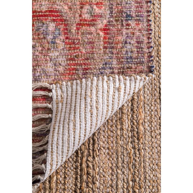 Nuloom Flatwoven Nikki Tassel Area Rug