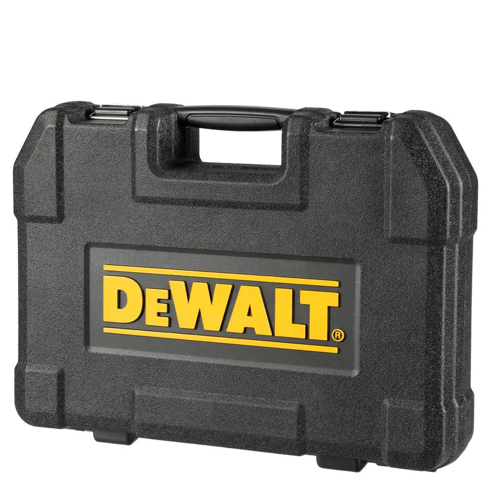 DEWALT DWMT73801 1/4 in. x 3/8 in. Drive Polished Chrome Mechanics Tool Set (108-Piece)