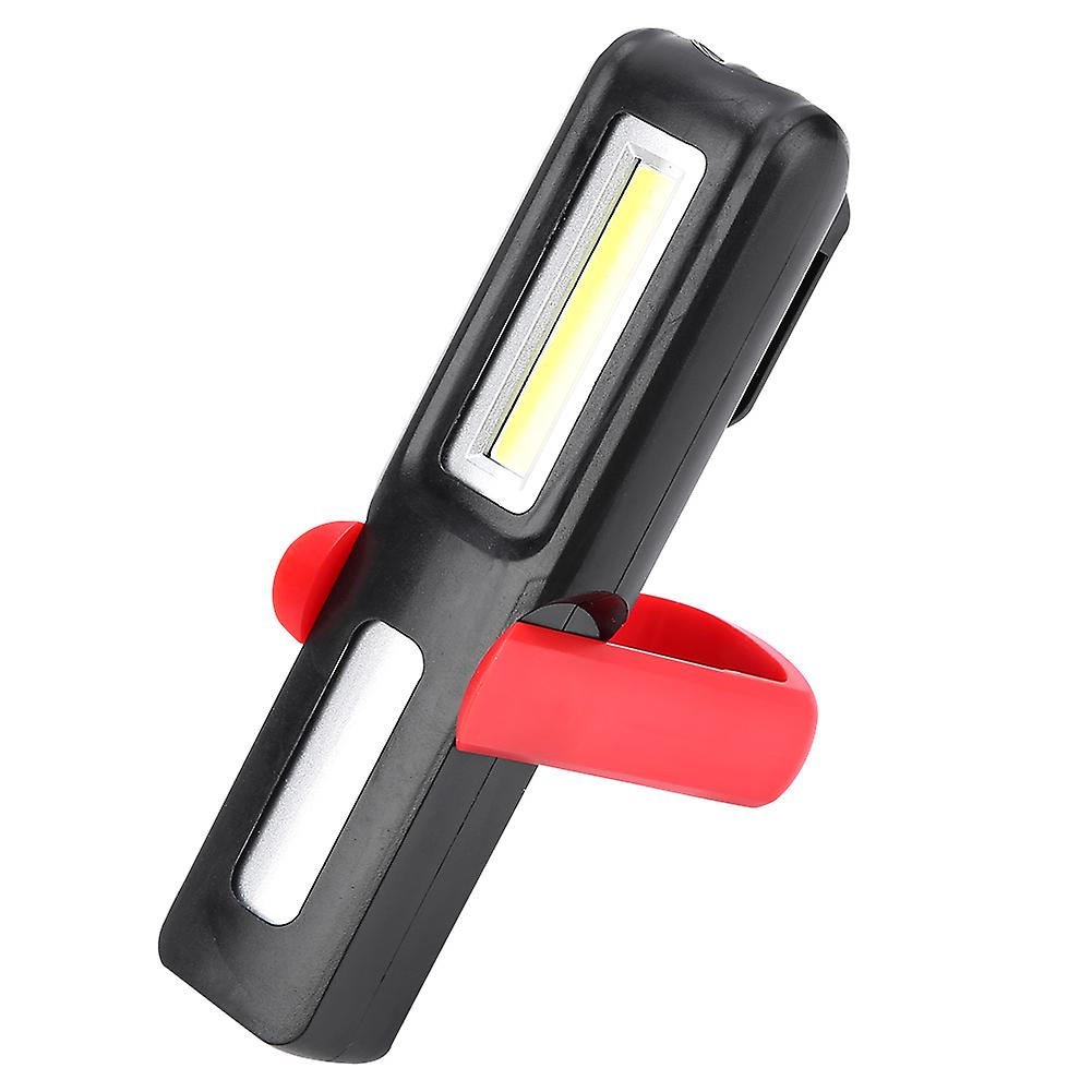 Usb Charging With Magnetic Bracket Led Flashlight Outdoor Lighting Cob Work Car Emergency Light