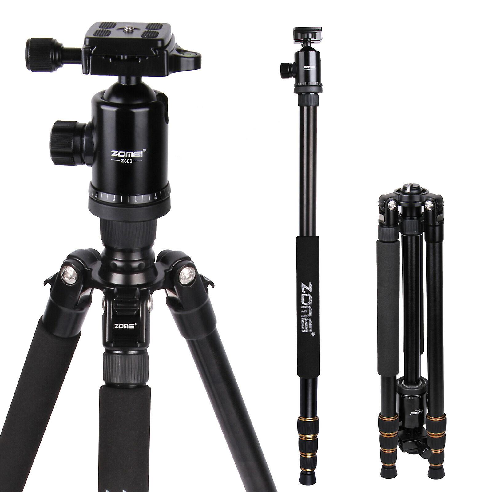 Zomei Portable Heavy Duty Aluminium Tripodandmonopod With Ball Head For Slr Camera