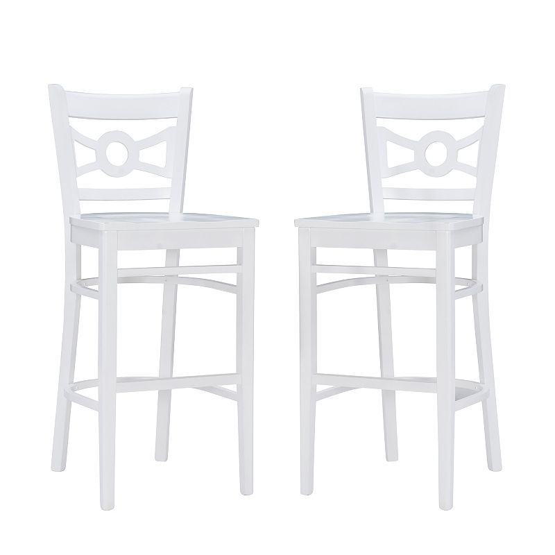 Linon Teresa Barstool 2-piece Set