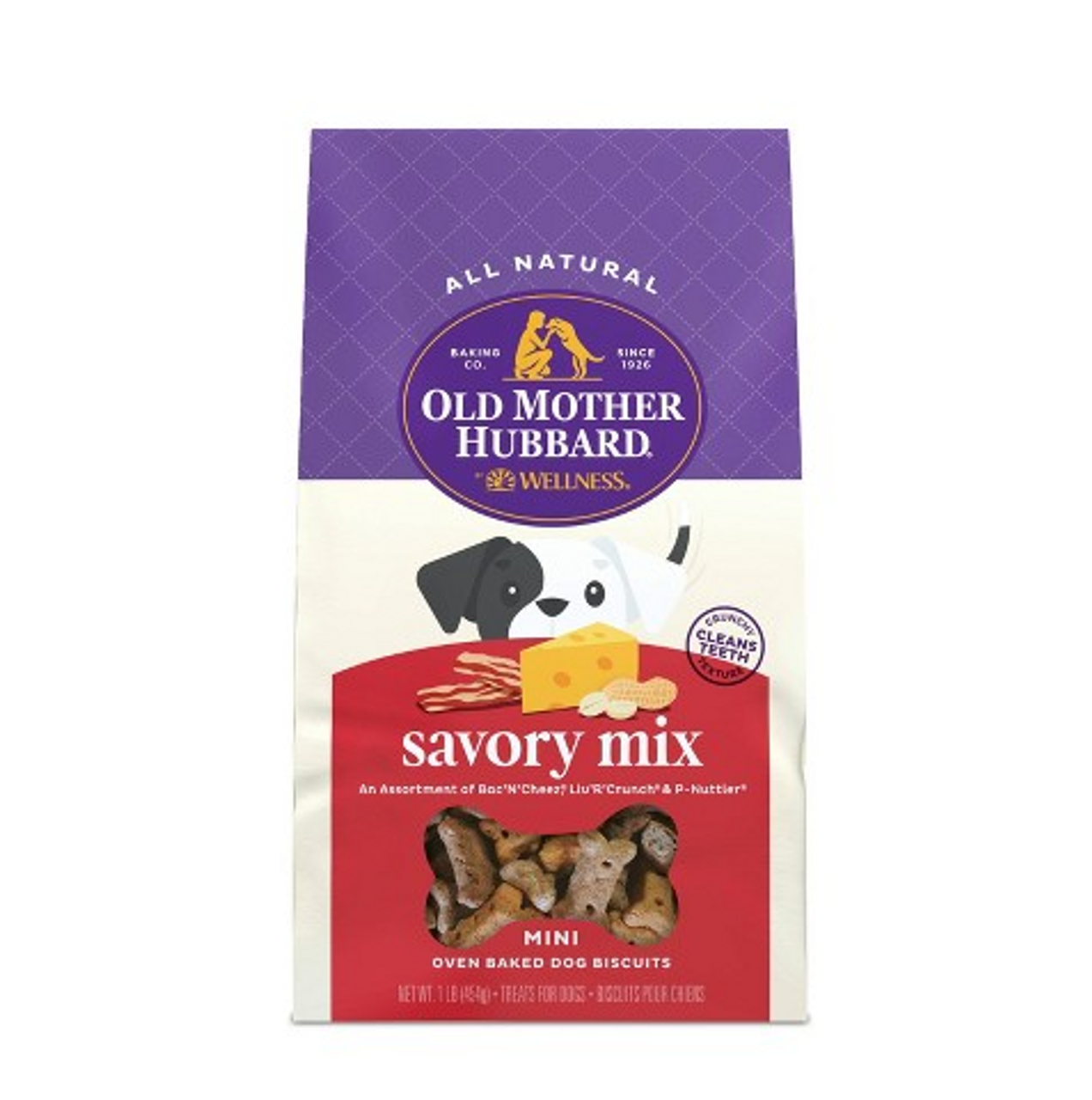 Old Mother Hubbard Small Savory Mix Dog Biscuits， 20 oz