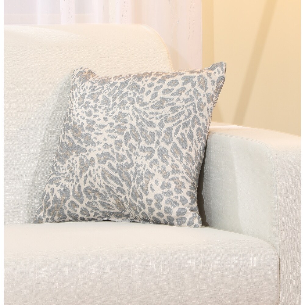 Elegant Animal Print 16 inch Decorative Throw Pillow (Set of 2)