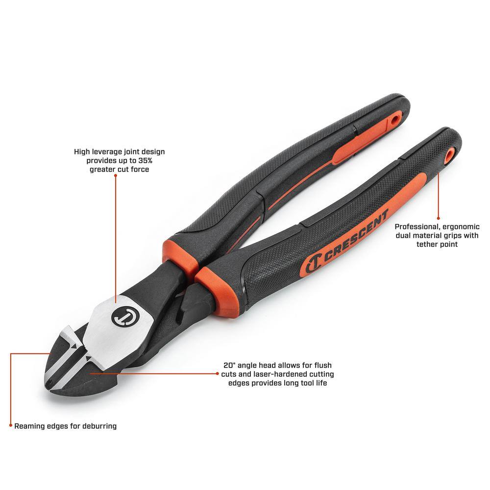 Crescent Z2 6 in. Diagonal Cutting Plier Cushion Grip Z5426CG-06