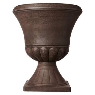 Arcadia Garden Products Hamilton 18 in. x 22 in. Chocolate PSW Urn DB51C