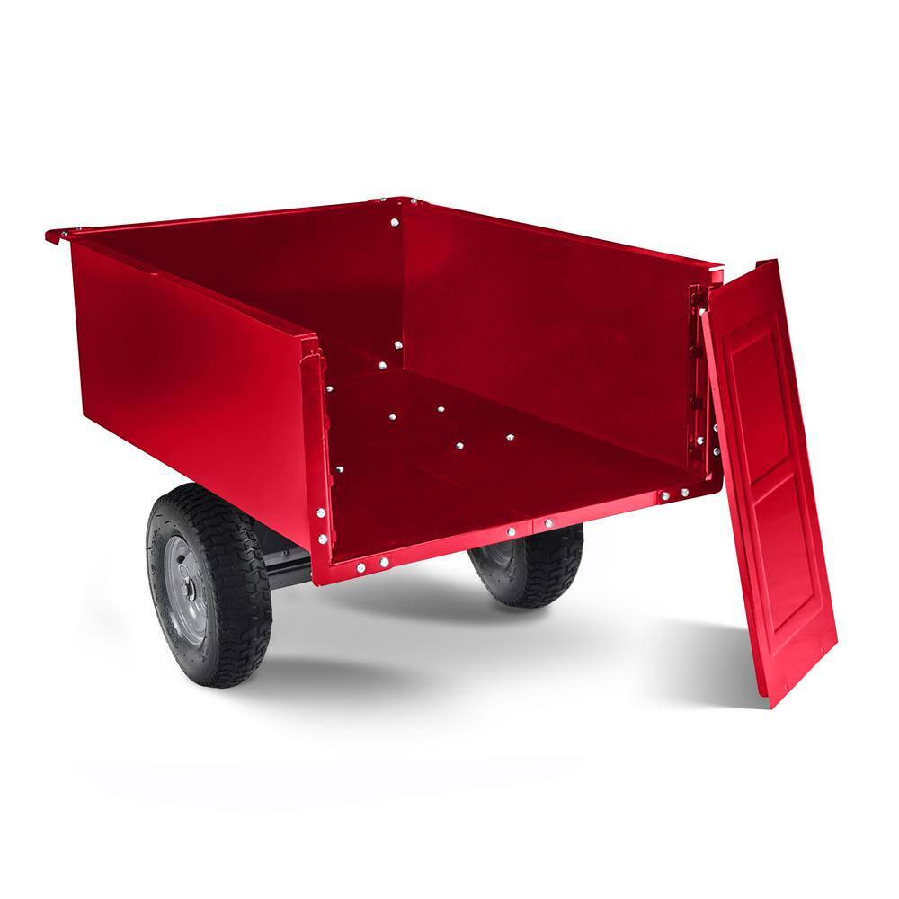 Troy-Bilt 9 cu. ft. Steel Dump Cart TB-350S