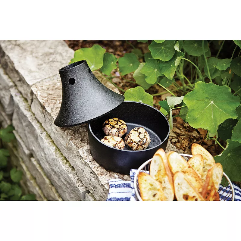 Outset Cast-Iron Beer Can Chicken Holder and Flavor Infuser