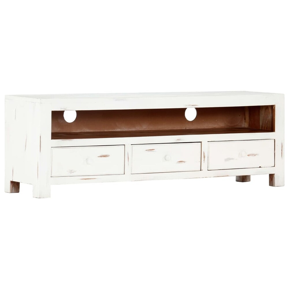 vidaXL TV Stand White 47.2\