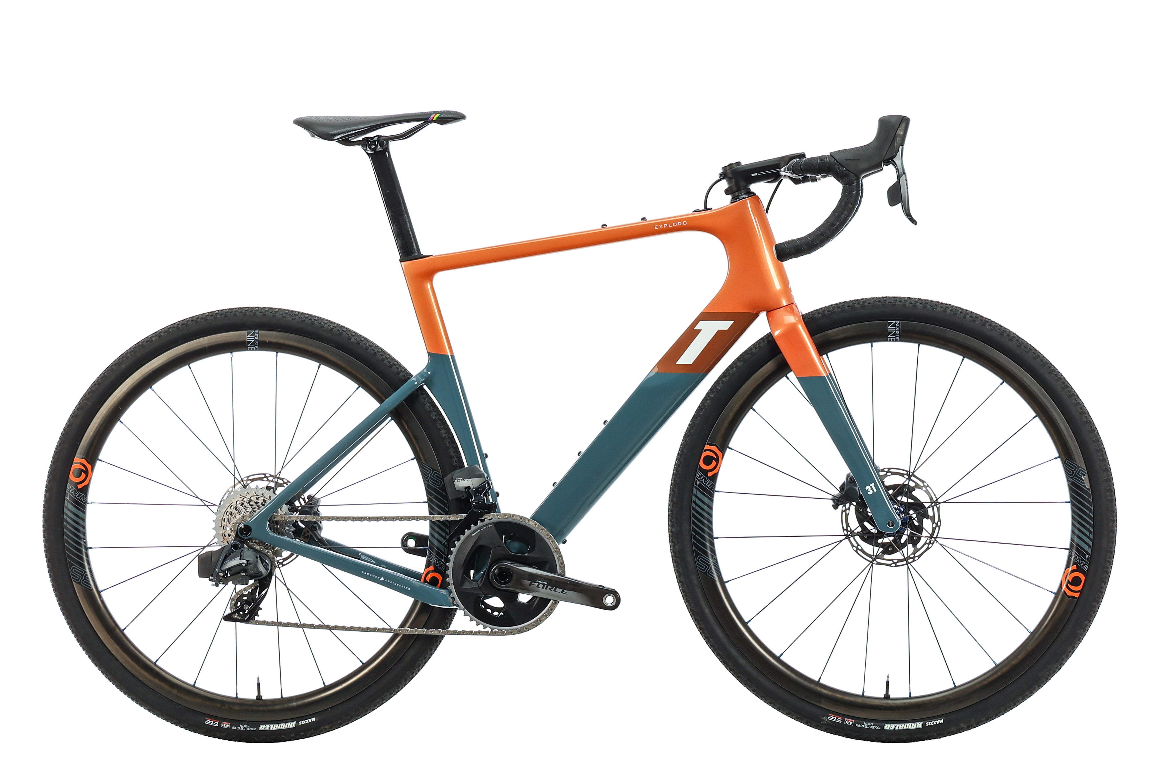 3T Exploro RaceMax Force AXS 2X Gravel Bike - 2021, 56cm