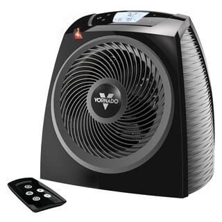 Vornado TAVH10 1500-Watt Whole Room 5118 BTU Electric Fan Heater Adjustable Thermostat AutoClimate Advanced Safety in Black EH1-0097-06