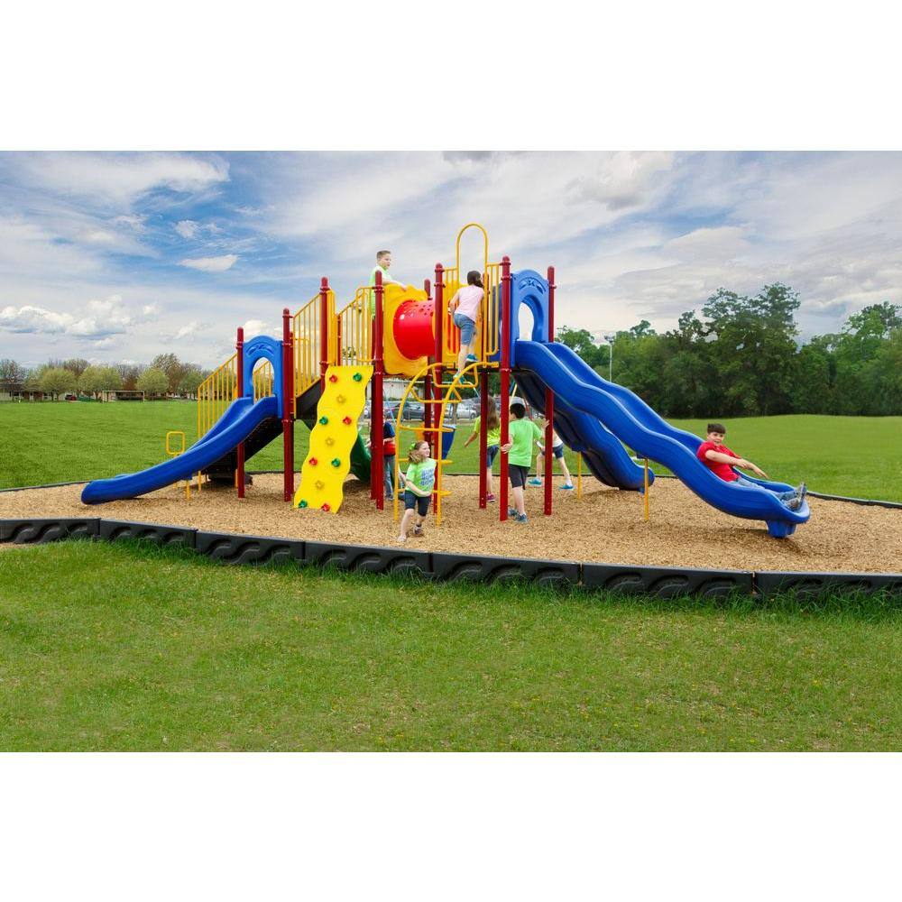 Ultra Play UPlay Today Boulder Point (Playful) Commercial Playset with Ground Spike UPLAY-079-P