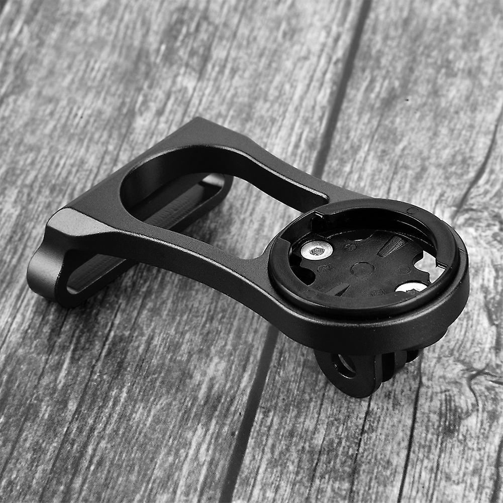 Bicycle Computer Mount Holder Sports Camera Handlebar Extension Bracket Support (black)