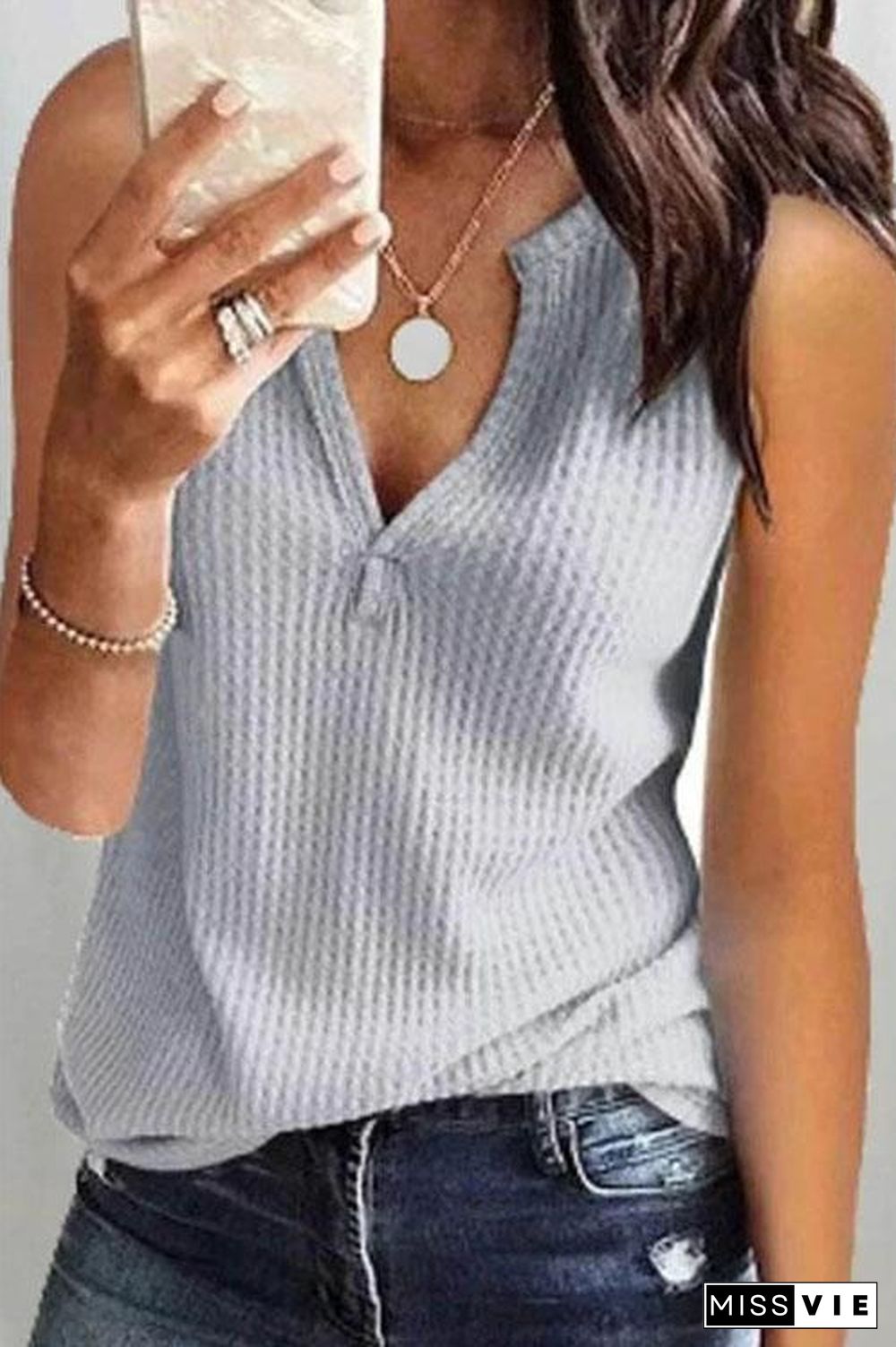 Soft Cotton Tank Top T-shirt